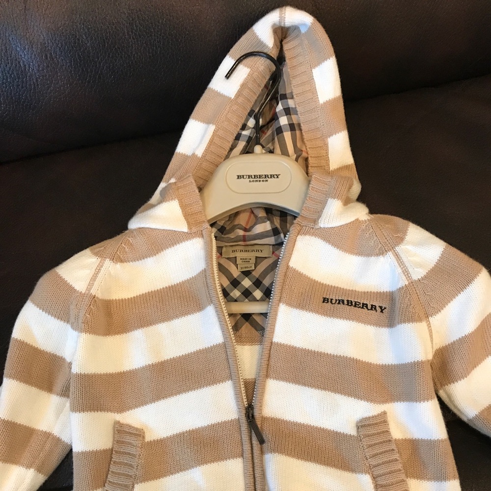 Burberry Cardigan size 3T
